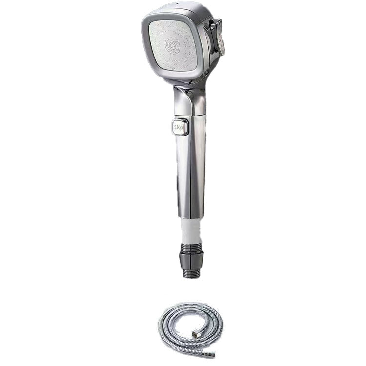 Skorter | 4-Stage Pressure Shower Head One-Button Water Stop Handheld Shower Head