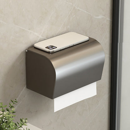 Skorter | Contemporary Bathroom Accessory Set Grey Aluminum Bathroom Accessory Kit