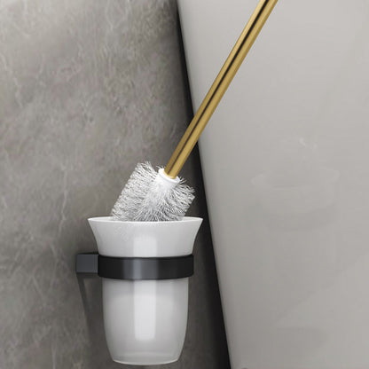 Skorter | Black & Brass Bathroom Set Modern Style Bathroom Accessories As Individual Piece Or As Set