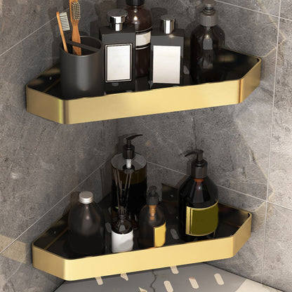 Skorter | Black & Brass Bathroom Set Modern Style Bathroom Accessories As Individual Piece Or As Set