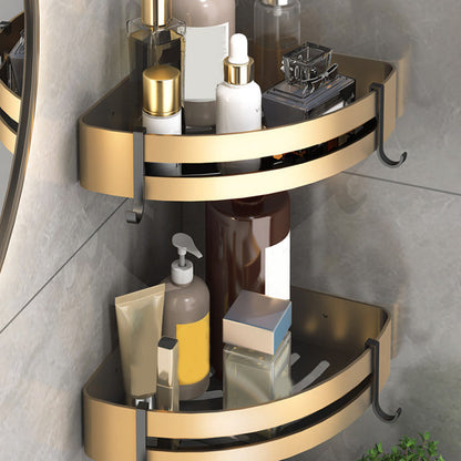 Skorter | Black & Brass Bathroom Set Modern Style Bathroom Accessories As Individual Piece Or As Set