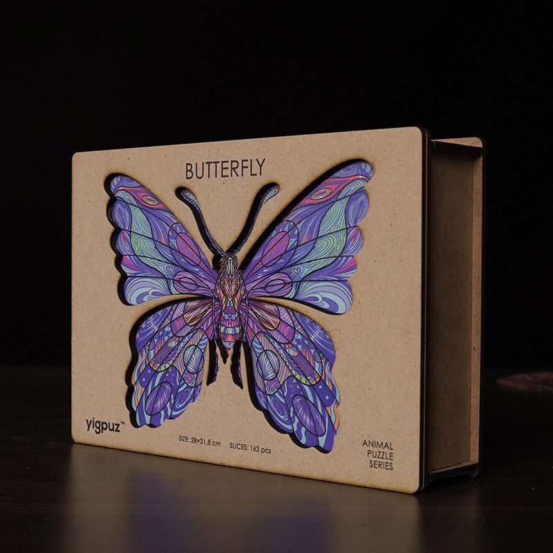 Skorter | Wood Animal-Shaped Puzzles