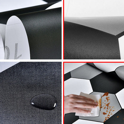 Skorter | Bathroom Wall Floor Tile Waterproof Geometric Pattern Floor Wallpaper