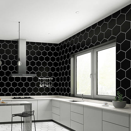 Skorter | Bathroom Wall Floor Tile Waterproof Geometric Pattern Floor Wallpaper
