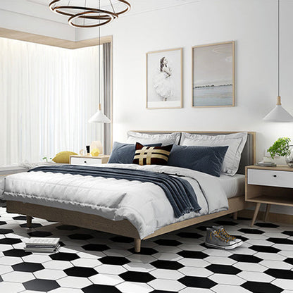 Skorter | Bathroom Wall Floor Tile Waterproof Geometric Pattern Floor Wallpaper