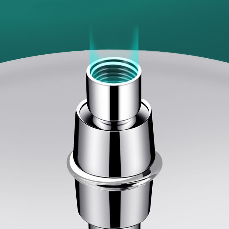 Skorter | Round Fixed Shower Head High Flow Aerated Wall Mount Shower Head