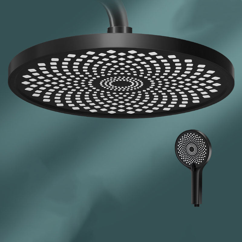 Skorter | Round Fixed Shower Head High Flow Aerated Wall Mount Shower Head