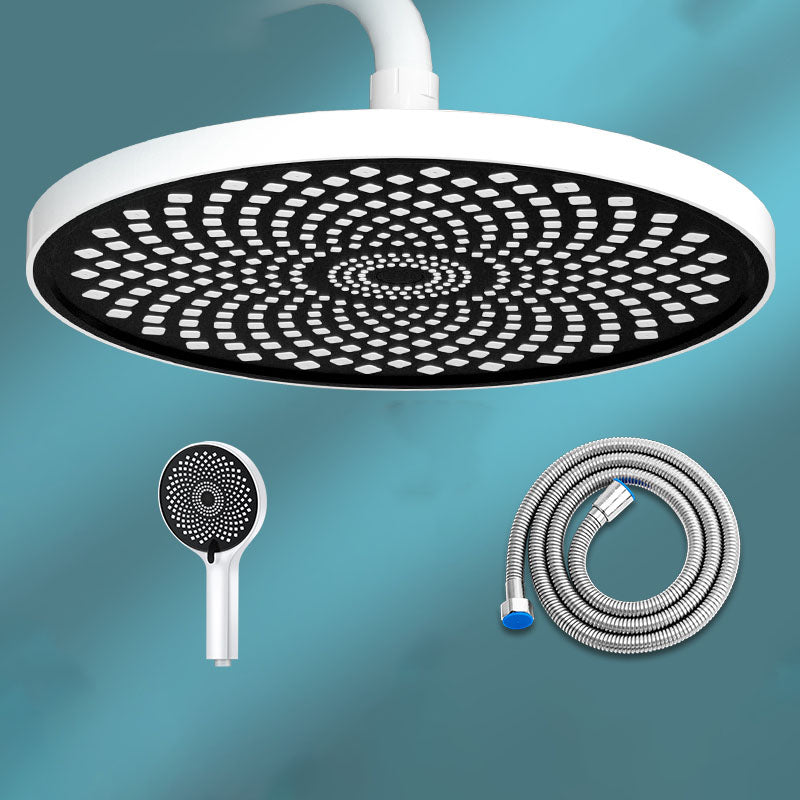 Skorter | Round Fixed Shower Head High Flow Aerated Wall Mount Shower Head