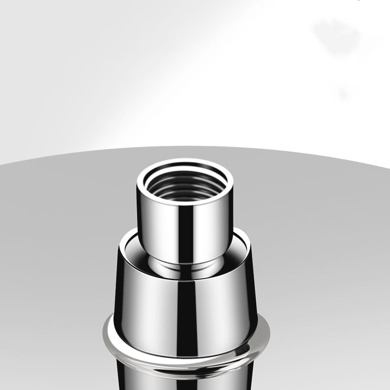 Skorter | Round Fixed Shower Head High Flow Aerated Wall Mount Shower Head