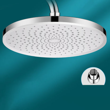 Skorter | Round Fixed Shower Head High Flow Aerated Wall Mount Shower Head