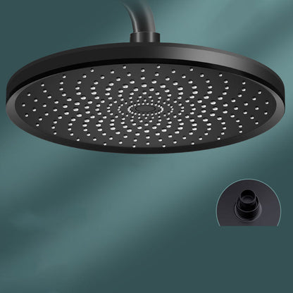 Skorter | Round Fixed Shower Head High Flow Aerated Wall Mount Shower Head