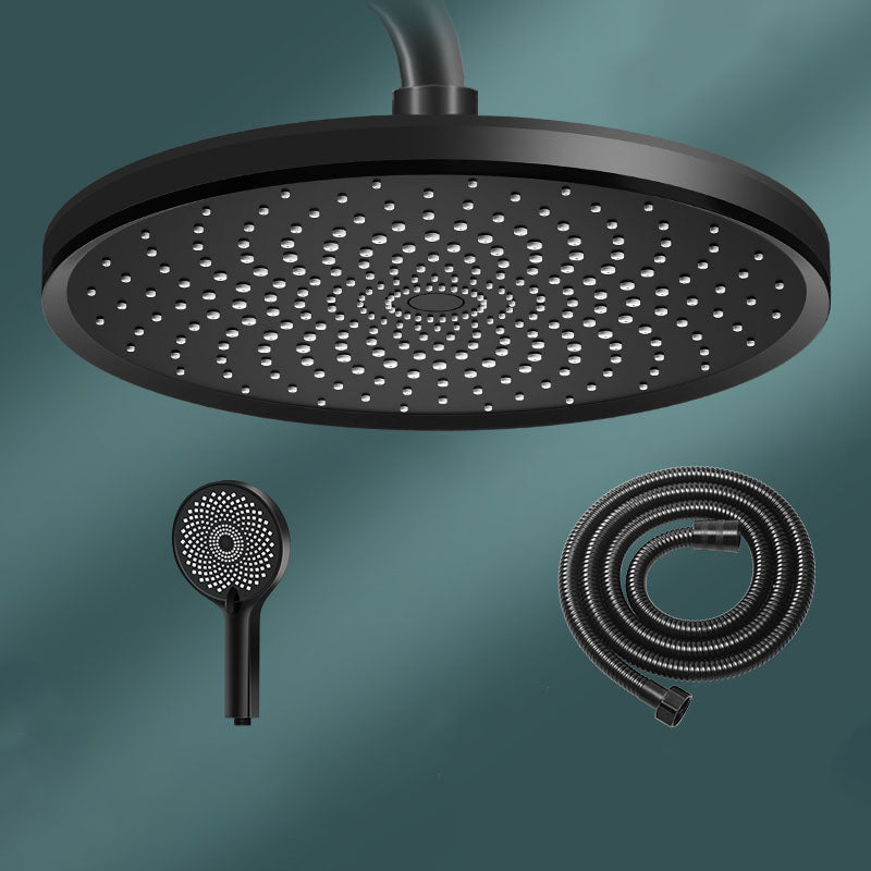 Skorter | Round Fixed Shower Head High Flow Aerated Wall Mount Shower Head