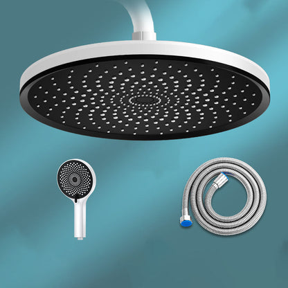 Skorter | Round Fixed Shower Head High Flow Aerated Wall Mount Shower Head