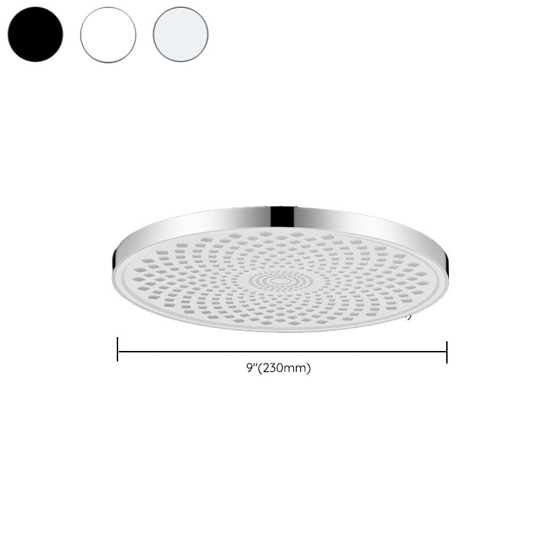 Skorter | Round Fixed Shower Head High Flow Aerated Wall Mount Shower Head