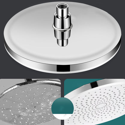 Skorter | Round Dual Shower Head H2O Kinetic Technology Adjustable Shower Head