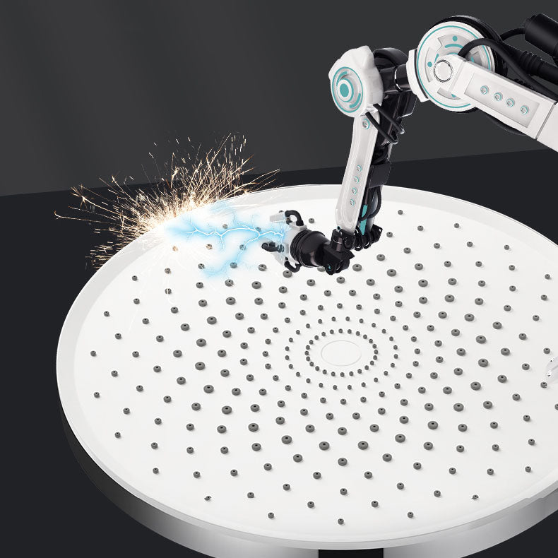 Skorter | Round Dual Shower Head H2O Kinetic Technology Adjustable Shower Head