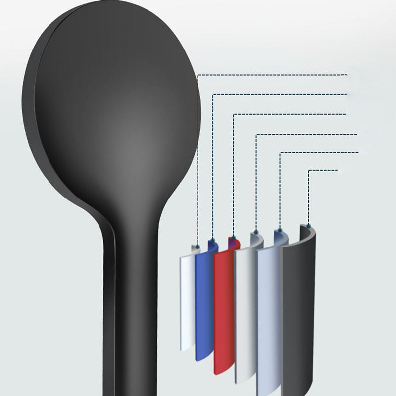 Skorter | ABS Plastic Handheld Shower High Pressure 5 Spray Patterns Wall Mounted Showerhead