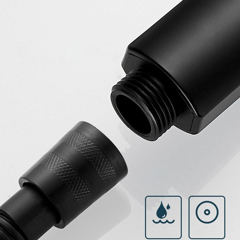 Skorter | ABS Plastic Handheld Shower High Pressure 5 Spray Patterns Wall Mounted Showerhead