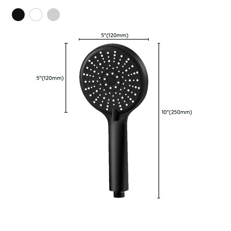 Skorter | ABS Plastic Handheld Shower High Pressure 5 Spray Patterns Wall Mounted Showerhead