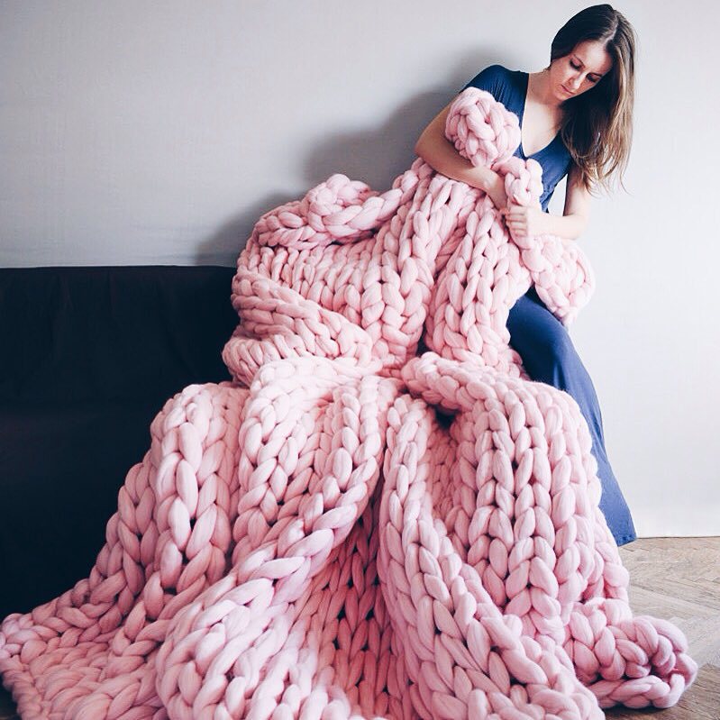 Skorter | Chunky Knit Blanket