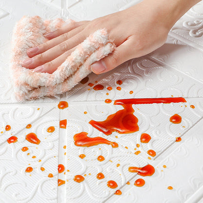 Skorter | 3D embossed interior wall covering Self-adhesive geometric texture wall covering