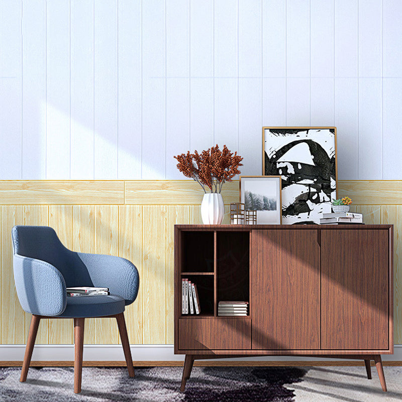 Skorter | 3D Embossed Interior Wall Covering Self-Adhesive Wood Look Wall Paneling