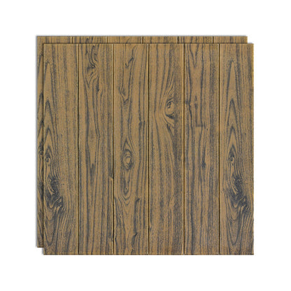 Skorter | 3D Embossed Interior Wall Covering Self-Adhesive Wood Look Wall Paneling