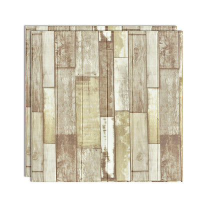 Skorter | 3D Embossed Interior Wall Covering Self-Adhesive Wood Look Wall Paneling