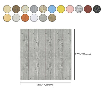 Skorter | 3D Embossed Interior Wall Covering Self-Adhesive Wood Look Wall Paneling