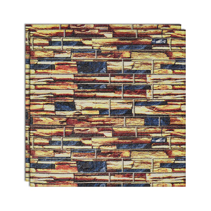 Skorter | 3D embossing interior wall panel self-adhesive square wall panel