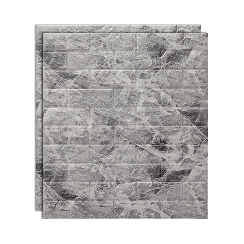 Skorter | 3D embossing interior wall panel self-adhesive square wall panel