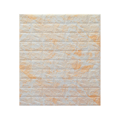 Skorter | 3D embossing interior wall panel self-adhesive square wall panel