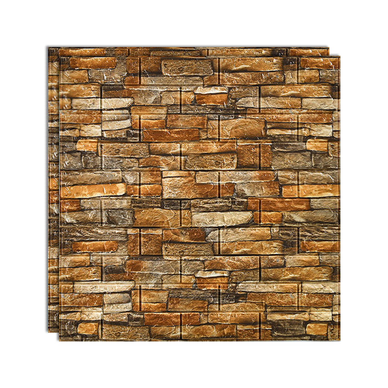 Skorter | 3D embossing interior wall panel self-adhesive square wall panel