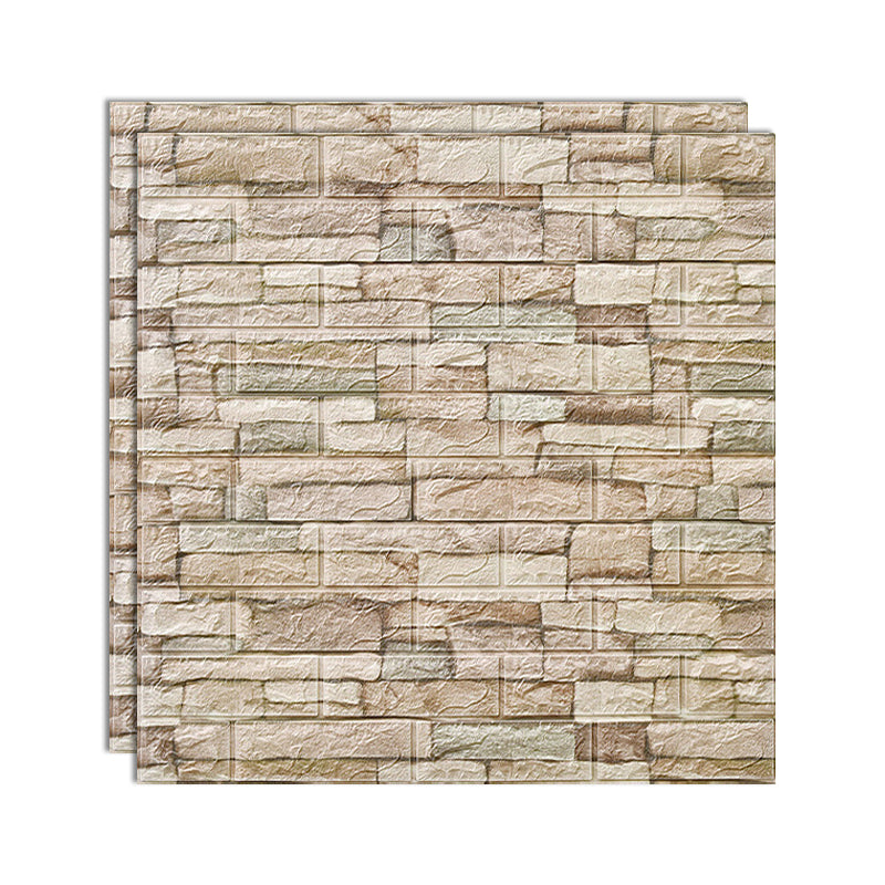 Skorter | 3D embossing interior wall panel self-adhesive square wall panel