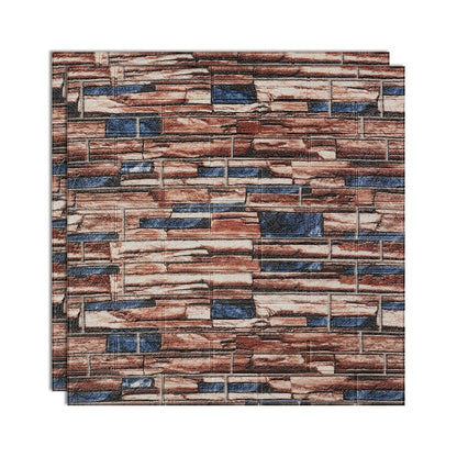 Skorter | 3D embossing interior wall panel self-adhesive square wall panel