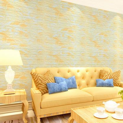 Skorter | 3D embossing interior wall panel self-adhesive square wall panel