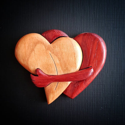 Skorter | A Hug From My Heart For You (Handmade Wood Carvings)