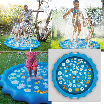 Skorter | 68" Inflatable Sprinkler Splash Pad For Kids
