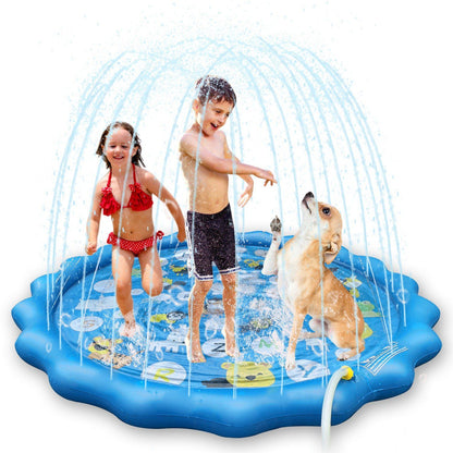 Skorter | 68" Inflatable Sprinkler Splash Pad For Kids