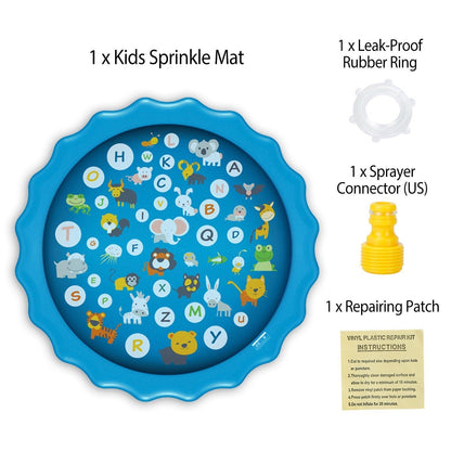 Skorter | 68" Inflatable Sprinkler Splash Pad For Kids