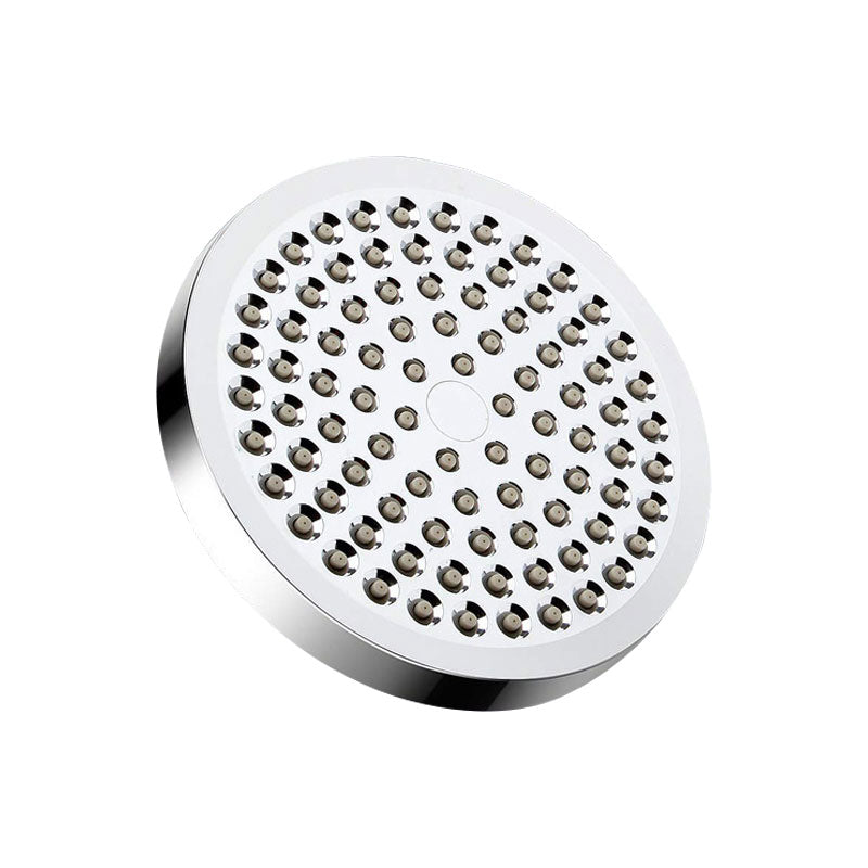 Skorter | 4-Setting Silver Shower Set Concealed Wall Mount Holder Tee with Outlet