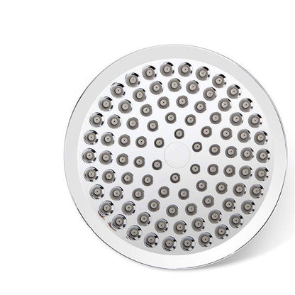 Skorter | 4-Setting Silver Shower Set Concealed Wall Mount Holder Tee with Outlet