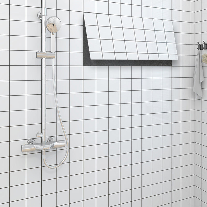 Skorter | 3-Pack PVC Rectangular Peel & Stick Subway Tiles Kitchen and Bathroom Backsplash