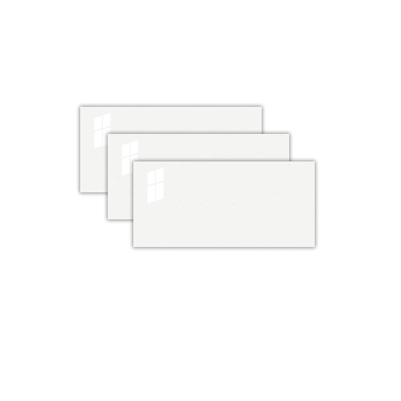 Skorter | 3-Pack PVC Rectangular Peel & Stick Subway Tiles Kitchen and Bathroom Backsplash