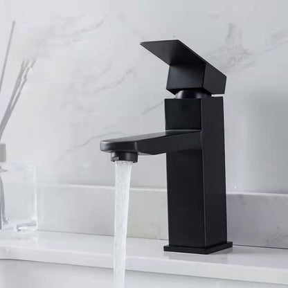 Skorter | Basic Centered Sink Faucet Monochrome Faucet Sink Bathroom Faucet