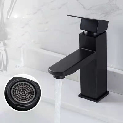 Skorter | Basic Centered Faucet Monochrome Faucet Sink Bathroom Faucet