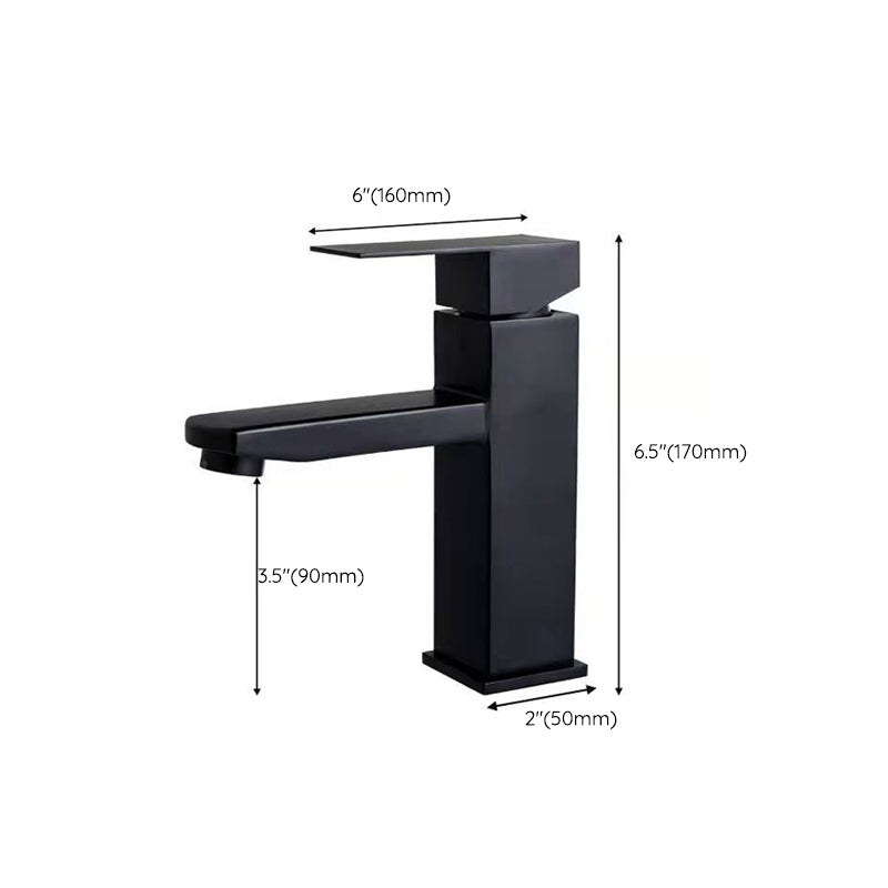 Skorter | Basic Centered Sink Faucet Monochrome Faucet Sink Bathroom Faucet