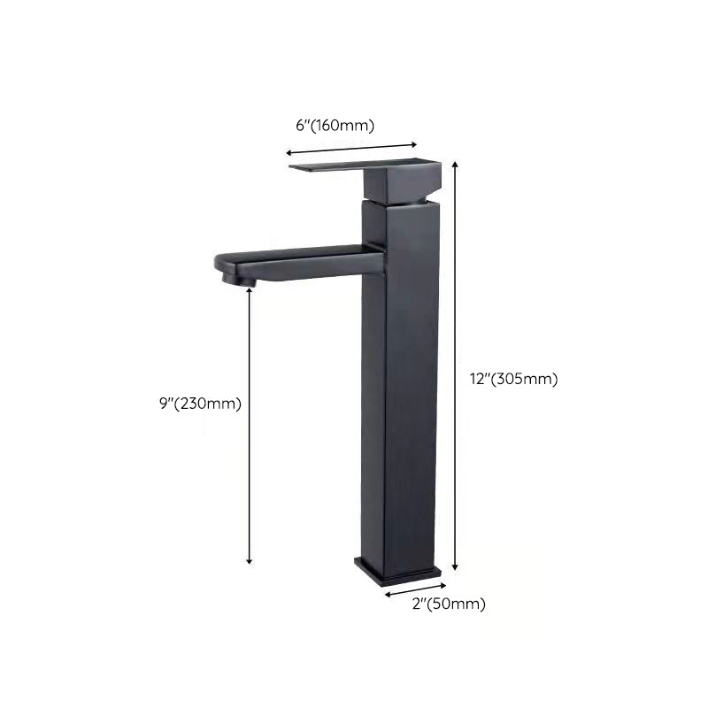 Skorter | Basic Centered Faucet Monochrome Faucet Sink Bathroom Faucet