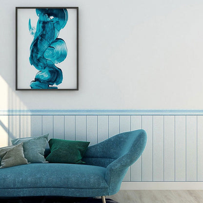 Skorter | Beautiful Style Wall Shelf 3D Print Bathroom Living Room Foam Baseboard