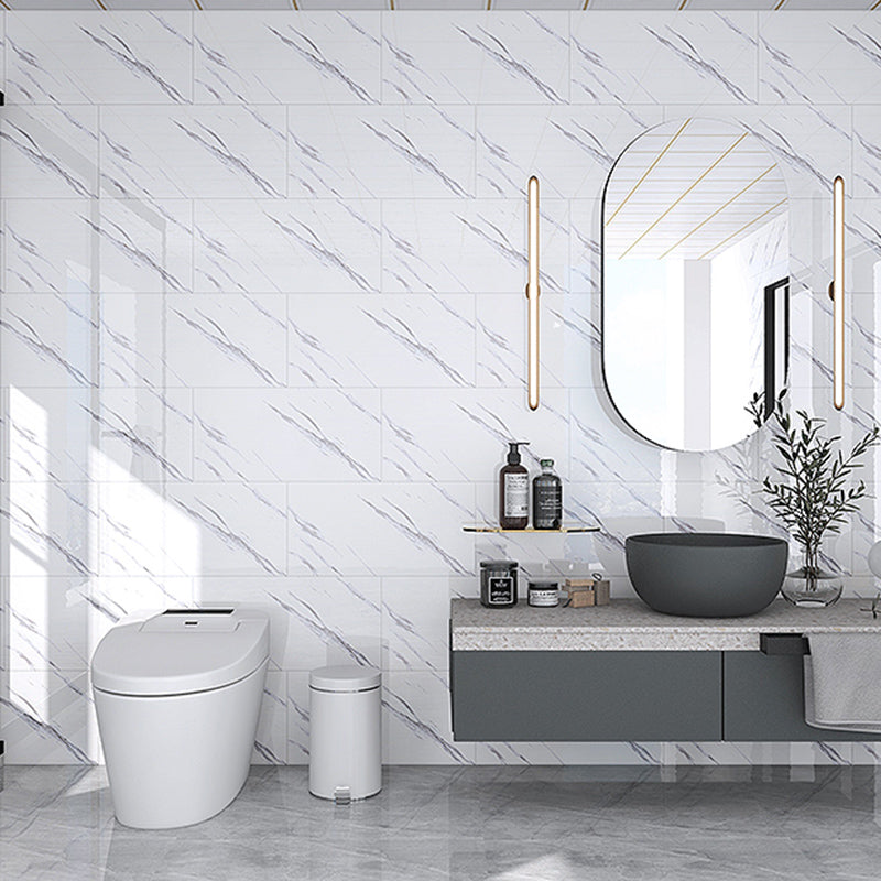 Skorter | Bathroom Peel and Stick Wall Tile Modern Peel and Stick Wall Tile with Rectangular Shape